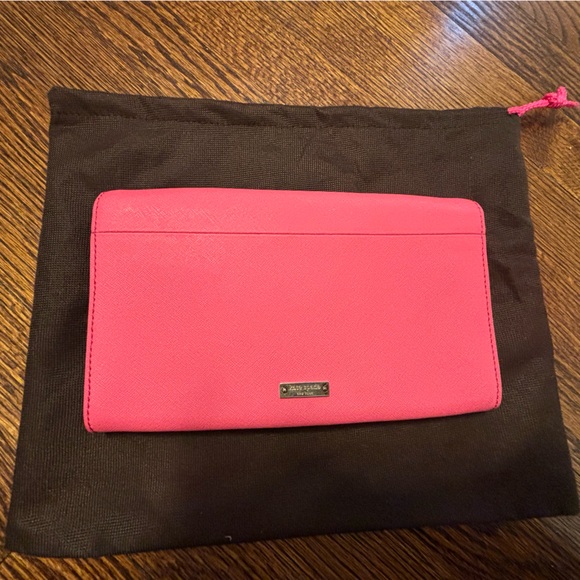 Kate Spade Pink Love Clutch - Picture 2 of 3